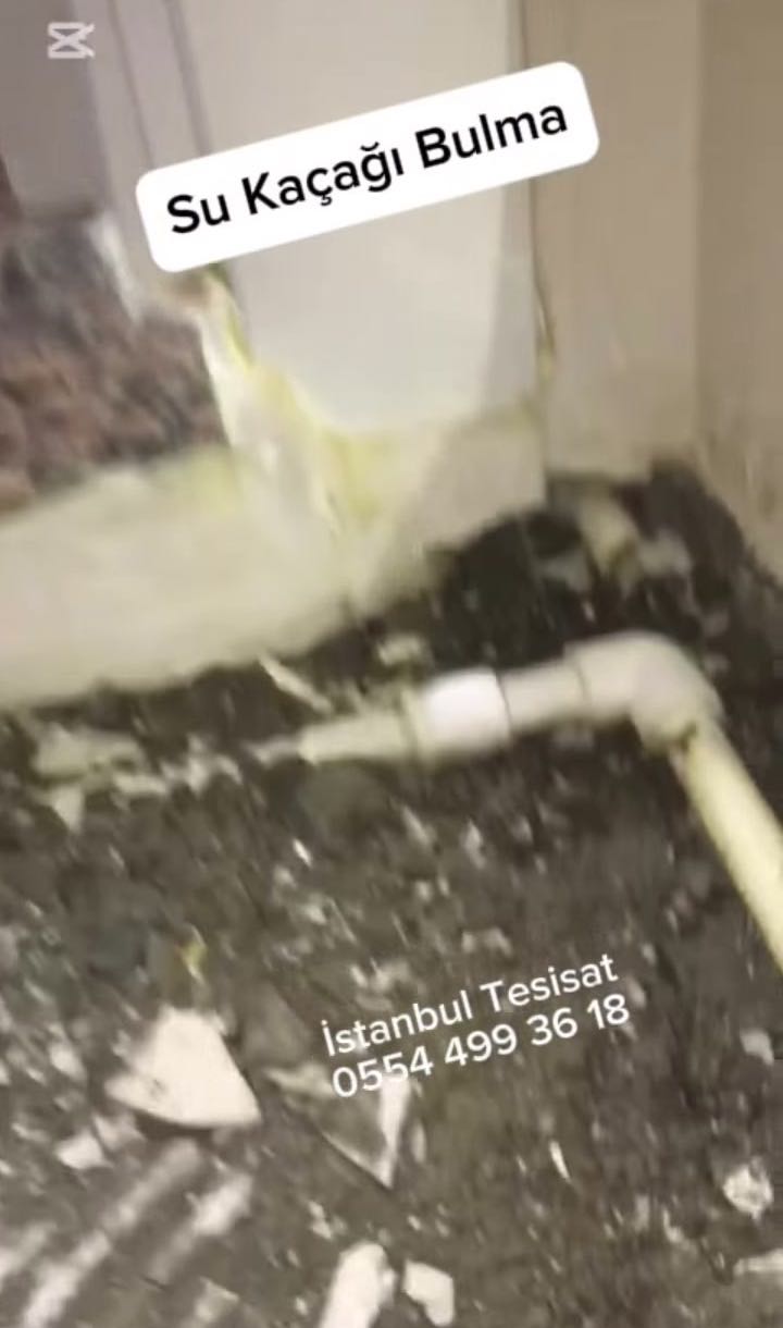 Tavanda sarı lekeler oluştu