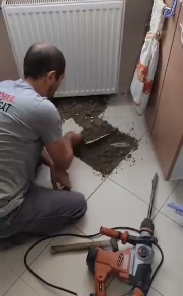 Bağcılar Sancaktepe Mahallesi Robotlu Su Tesisatçısı Hattı
