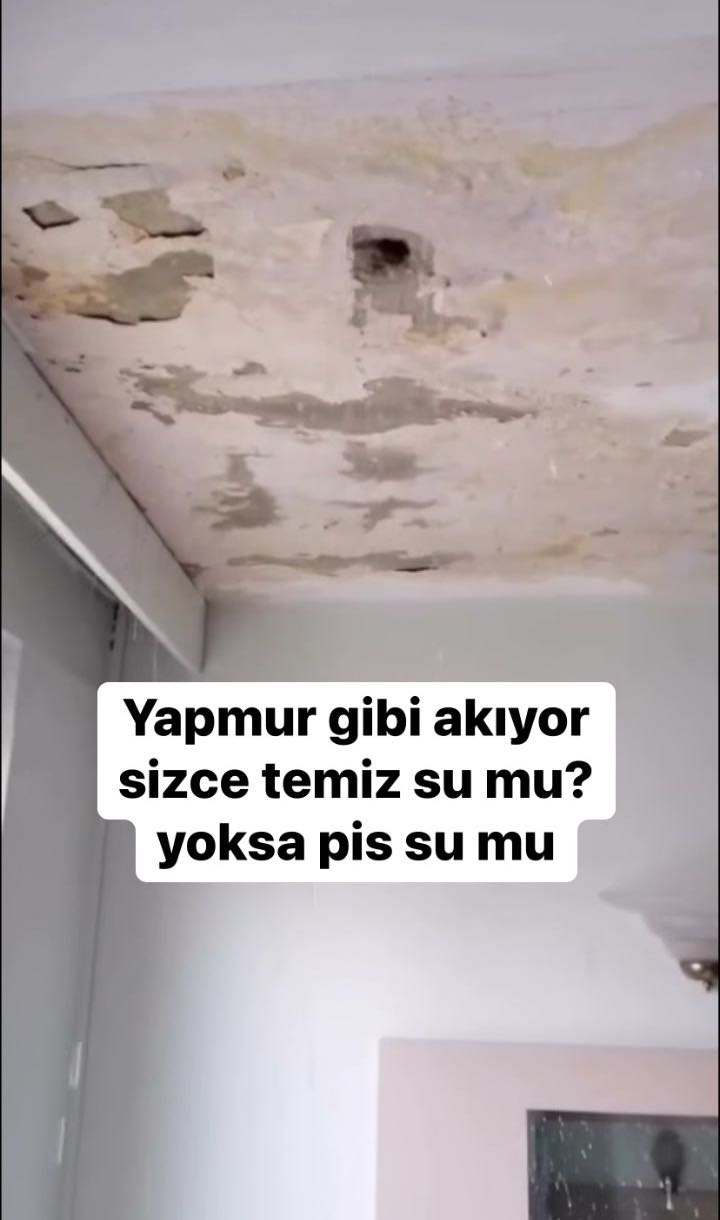 Bina ana gider borusu tıkandı