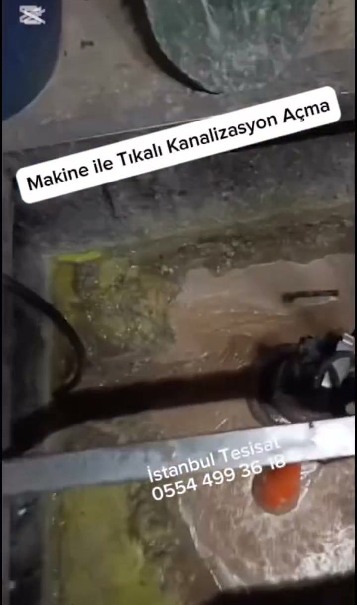 Banyo giderinden geri su geliyor