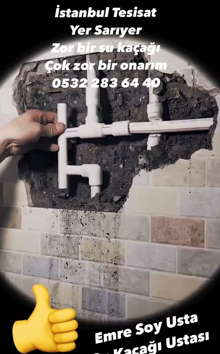 Bostancı Kameralı Su Tesisatçısı