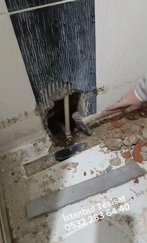 KurtKöy Banyo Gideri Açan Su Tesisatçısı